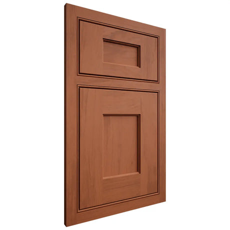 Shiloh Cabinetry Beaded Inset Heritage Maple Plain Cut Spice Door