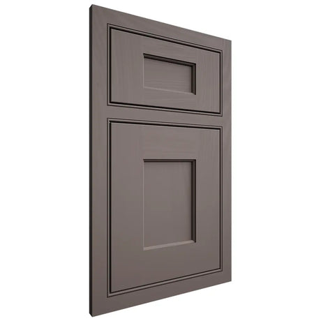 Shiloh Cabinetry Beaded Inset Heritage Poplar Plain Cut Heatherstone Door