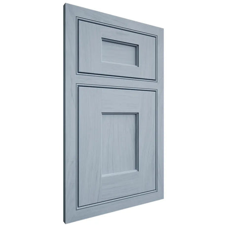 Shiloh Cabinetry Beaded Inset Heritage Poplar Plain Cut Sky Door