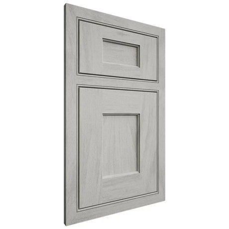 Shiloh Cabinetry Beaded Inset Heritage Poplar Plain Cut Stratus Door