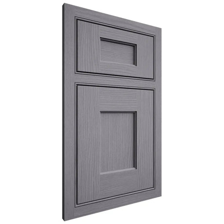 Shiloh Cabinetry Beaded Inset Heritage White Oak Plain Cut Cadet Door