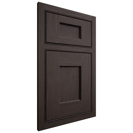 Shiloh Cabinetry Beaded Inset Heritage White Oak Plain Cut Morel Door