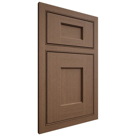 Shiloh Cabinetry Beaded Inset Heritage White Oak Quarter Sawn Autumn Door