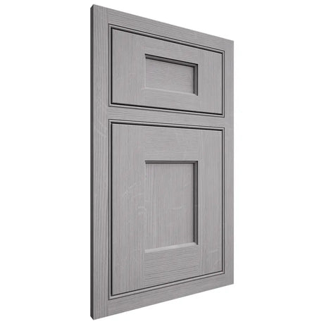 Shiloh Cabinetry Beaded Inset Heritage White Oak Quarter Sawn Stratus Door