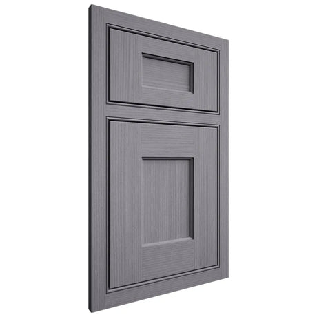 Shiloh Cabinetry Beaded Inset Heritage White Oak Rift Cut Cadet Door