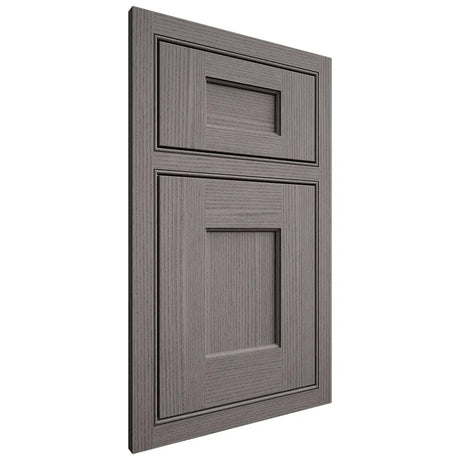 Shiloh Cabinetry Beaded Inset Heritage White Oak Rift Cut Flagstone Door