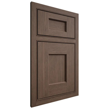 Shiloh Cabinetry Beaded Inset Heritage White Oak Rift Cut Mineral Door