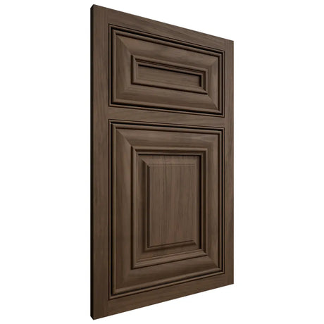 Shiloh Cabinetry Beaded Inset Kendall Alder Plain Cut Caviar Door