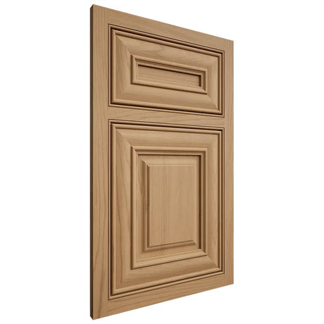 Shiloh Cabinetry Beaded Inset Kendall Alder Plain Cut Natural Door