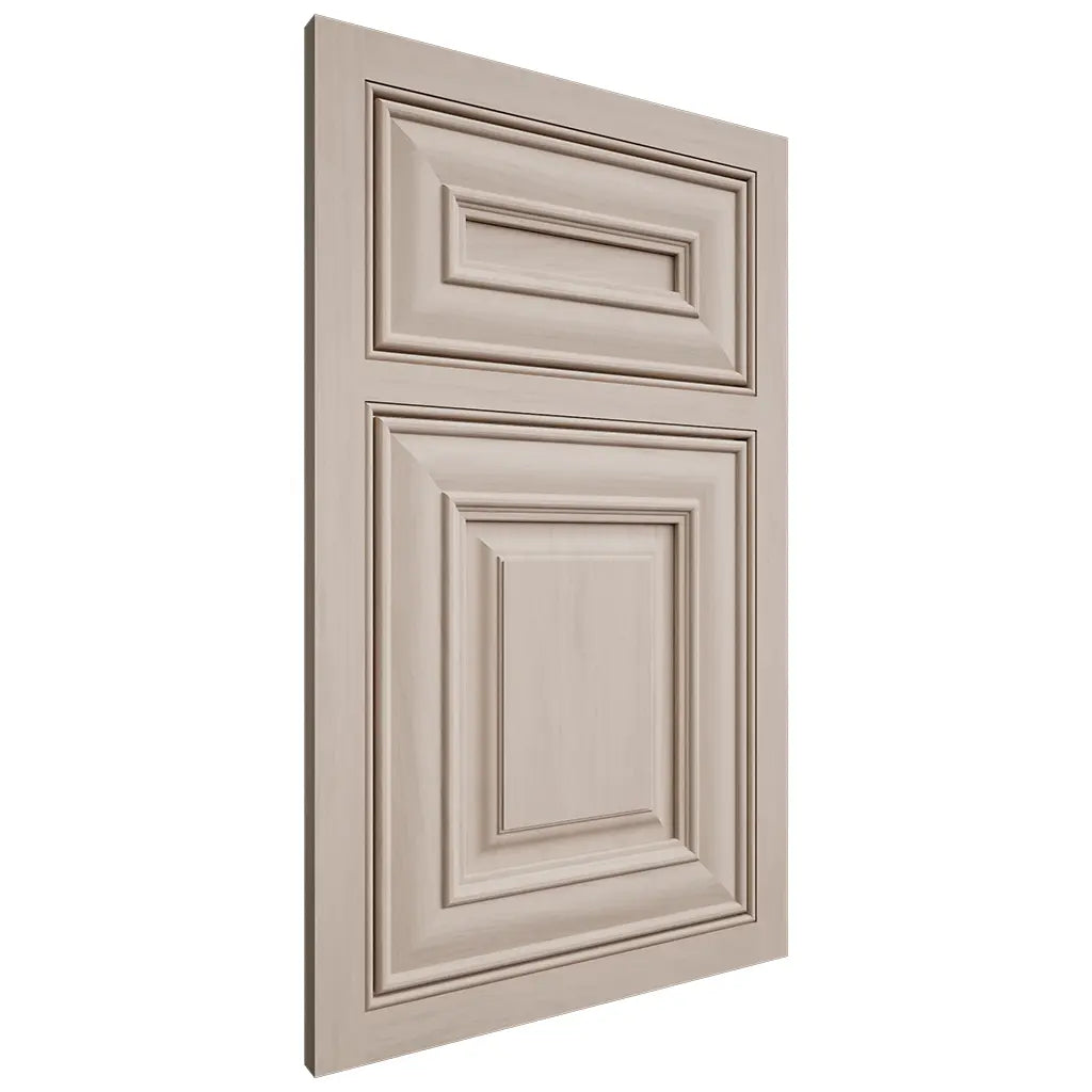 Shiloh Cabinetry Beaded Inset Kendall Alder Plain Cut White Sands Door