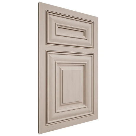 Shiloh Cabinetry Beaded Inset Kendall Alder Plain Cut White Sands Door