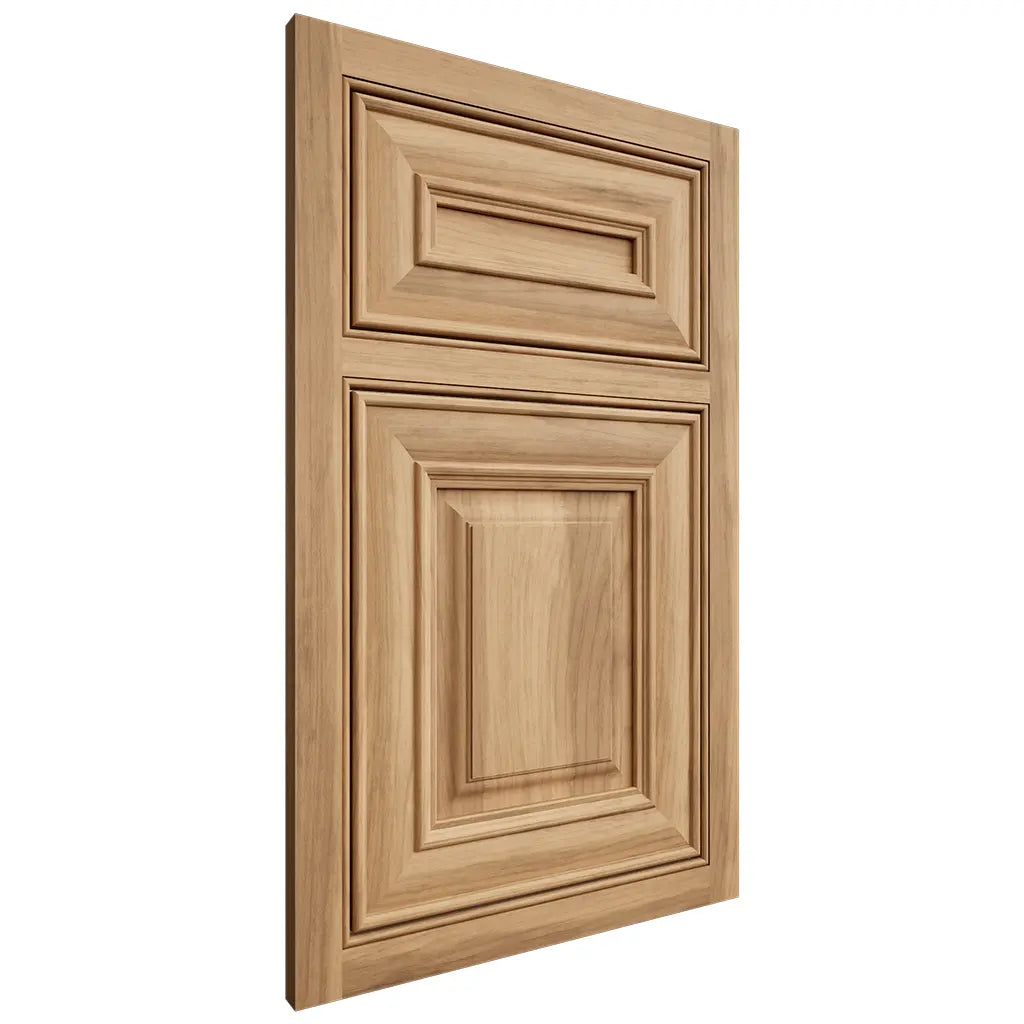 Shiloh Cabinetry Beaded Inset Kendall Hickory Plain Cut Natural Door