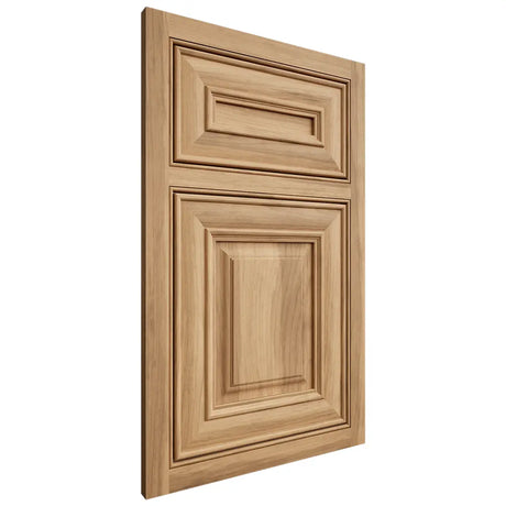 Shiloh Cabinetry Beaded Inset Kendall Hickory Plain Cut Natural Door