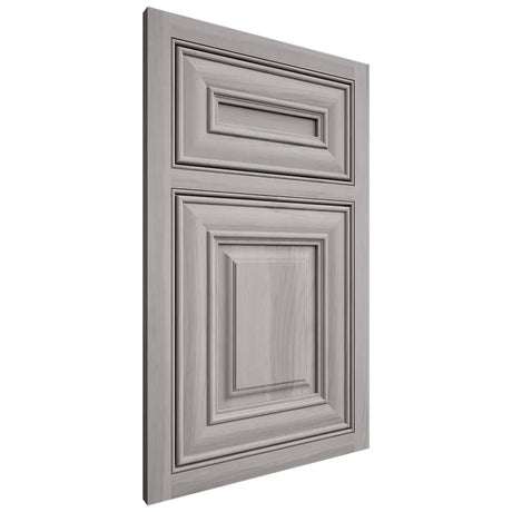 Shiloh Cabinetry Beaded Inset Kendall Hickory Plain Cut Stratus Door