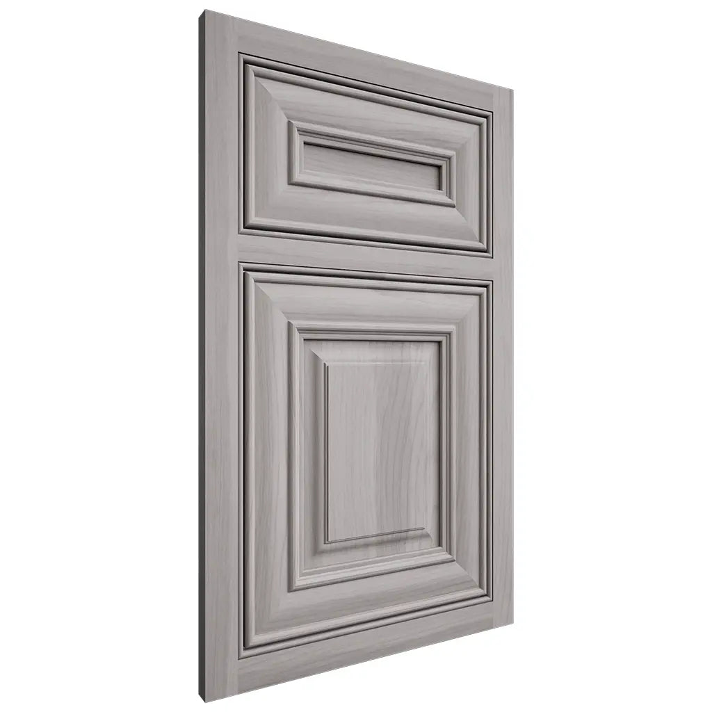 Shiloh Cabinetry Beaded Inset Kendall Hickory Plain Cut Stratus Door
