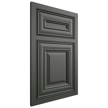 Shiloh Cabinetry Beaded Inset Kendall Paintable Pewter Green Door