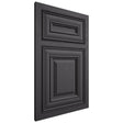 Shiloh Cabinetry Beaded Inset Kendall Poplar Plain Cut Cadet Door
