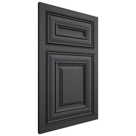 Shiloh Cabinetry Beaded Inset Kendall Poplar Plain Cut Cadet Door