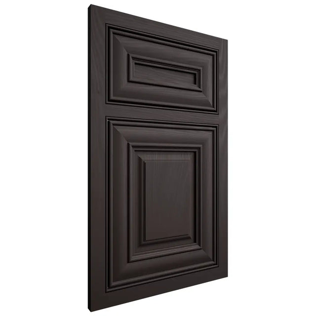 Shiloh Cabinetry Beaded Inset Kendall Poplar Plain Cut Carbon Door