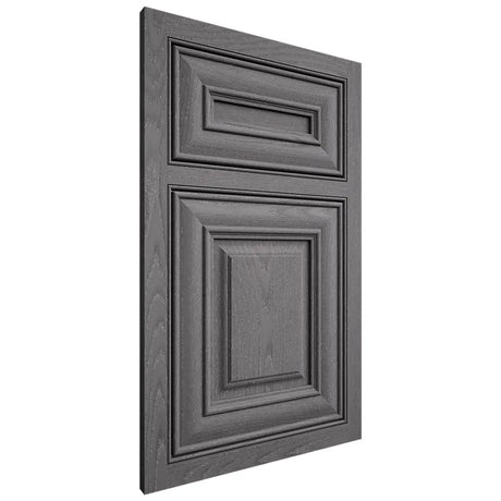 Shiloh Cabinetry Beaded Inset Kendall Red Oak Plain Cut Cadet Door
