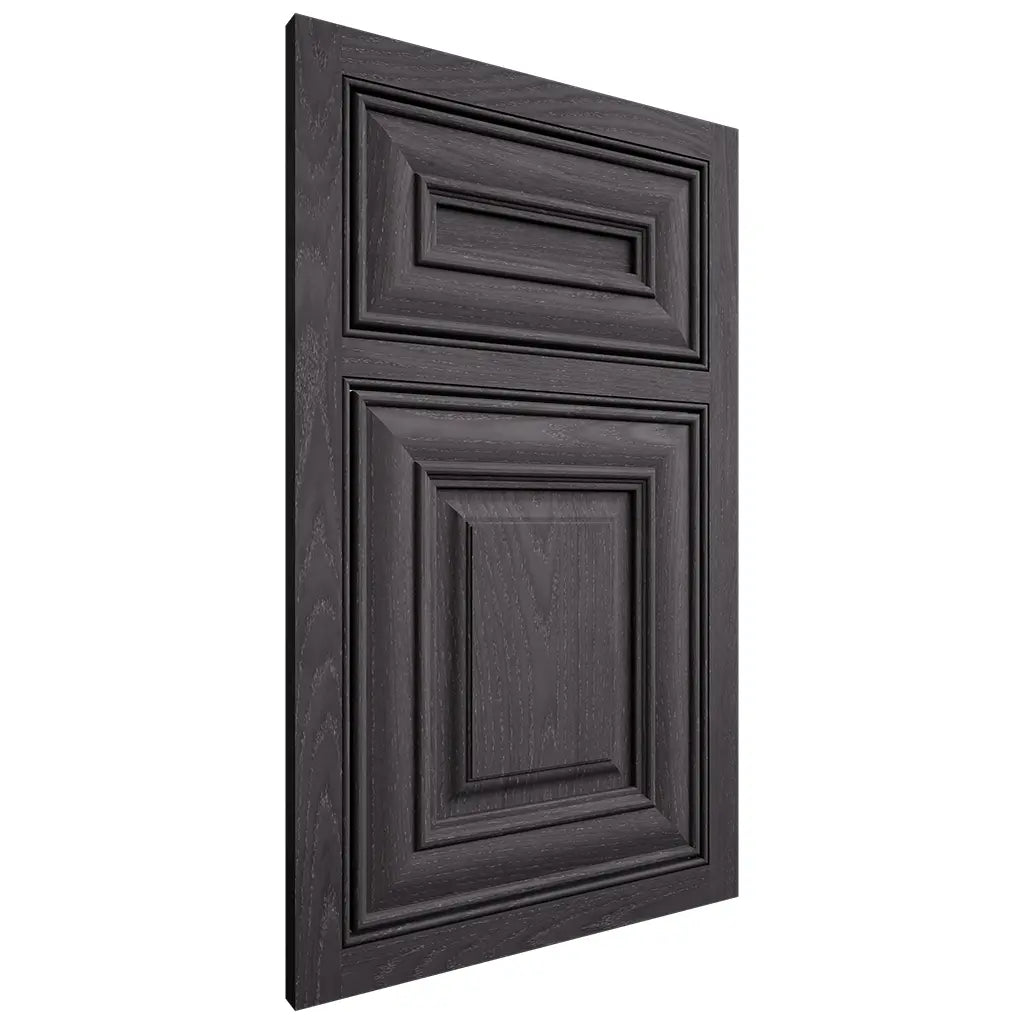 Shiloh Cabinetry Beaded Inset Kendall Red Oak Plain Cut Harbor Door