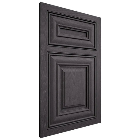 Shiloh Cabinetry Beaded Inset Kendall Red Oak Plain Cut Harbor Door