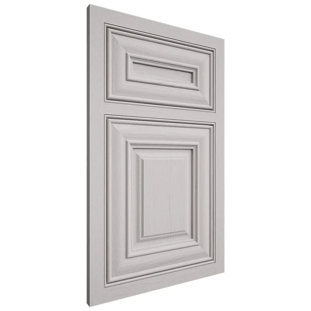 Shiloh Cabinetry Beaded Inset Kendall White Oak Plain Cut Cotton Door