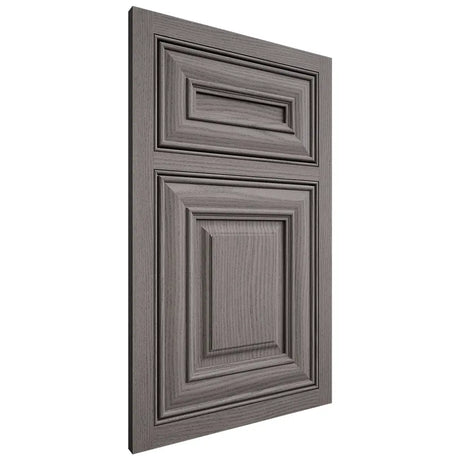 Shiloh Cabinetry Beaded Inset Kendall White Oak Plain Cut Flagstone Door