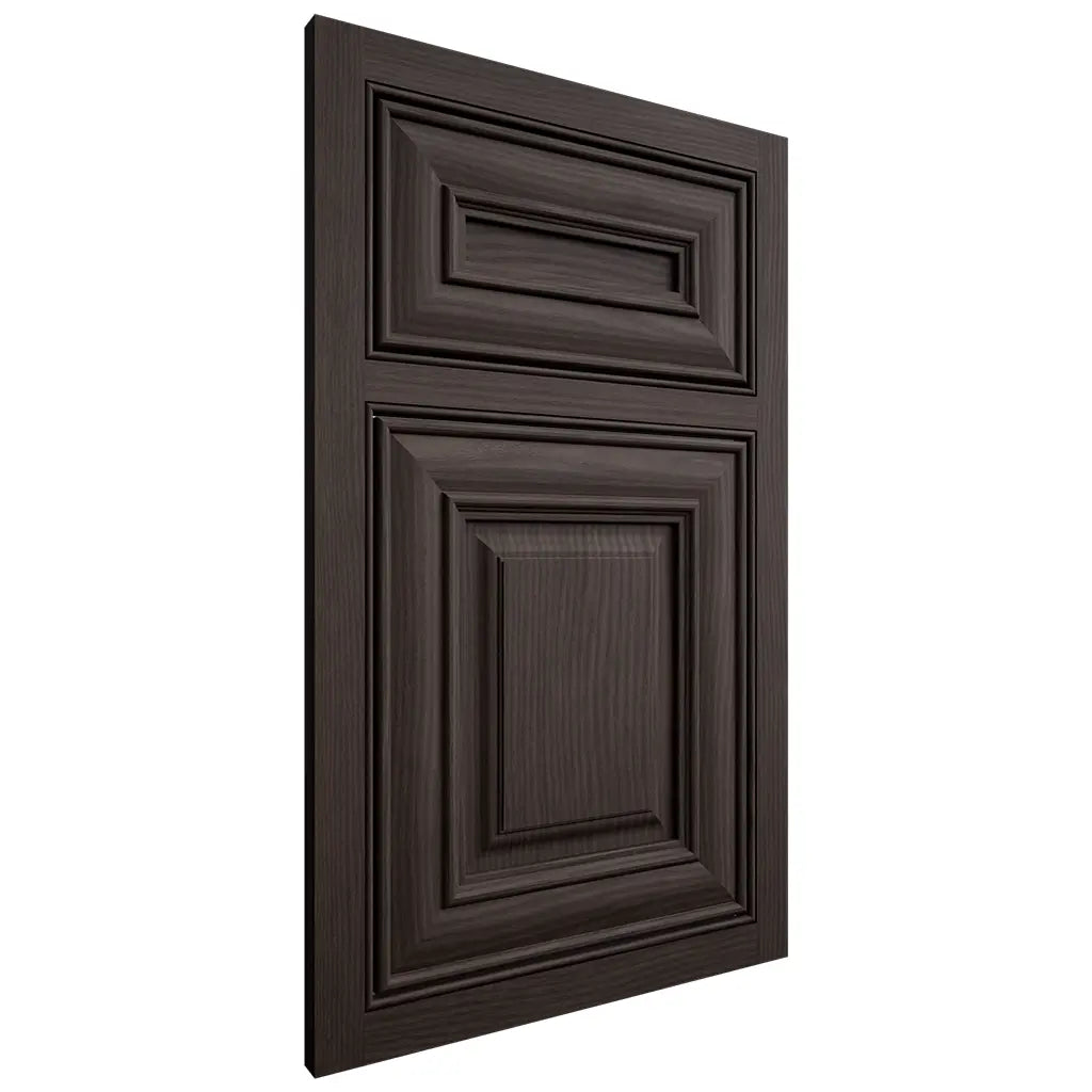 Shiloh Cabinetry Beaded Inset Kendall White Oak Plain Cut Morel Door