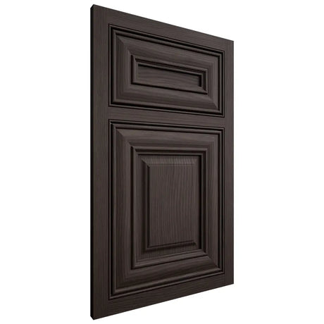 Shiloh Cabinetry Beaded Inset Kendall White Oak Plain Cut Morel Door