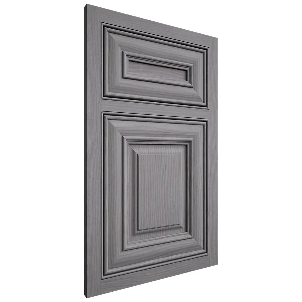 Shiloh Cabinetry Beaded Inset Kendall White Oak Plain Cut Sterling Door