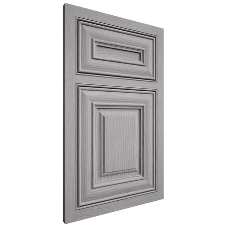 Shiloh Cabinetry Beaded Inset Kendall White Oak Plain Cut Stratus Door