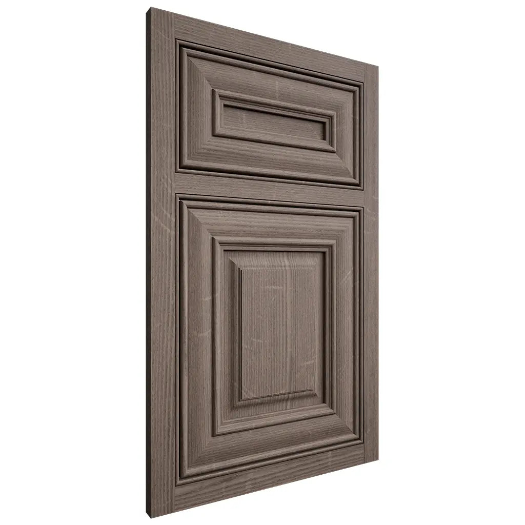 Shiloh Cabinetry Beaded Inset Kendall White Oak Quarter Sawn Clay Door