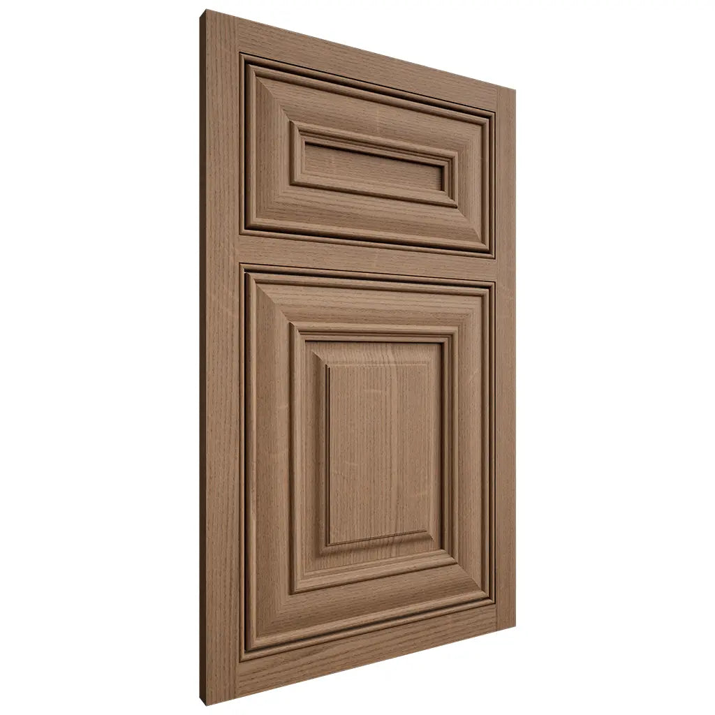 Shiloh Cabinetry Beaded Inset Kendall White Oak Quarter Sawn Medium Door