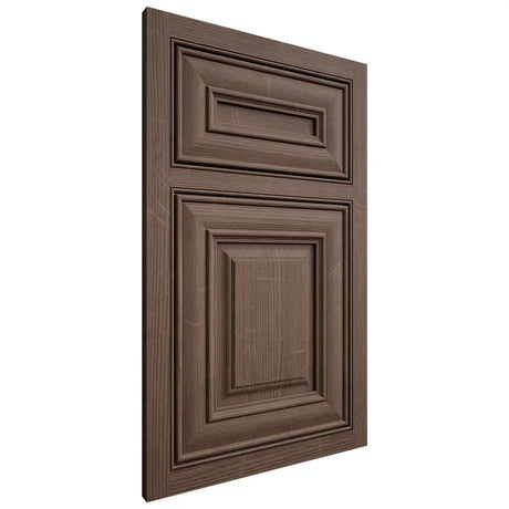 Shiloh Cabinetry Beaded Inset Kendall White Oak Quarter Sawn Mineral Door