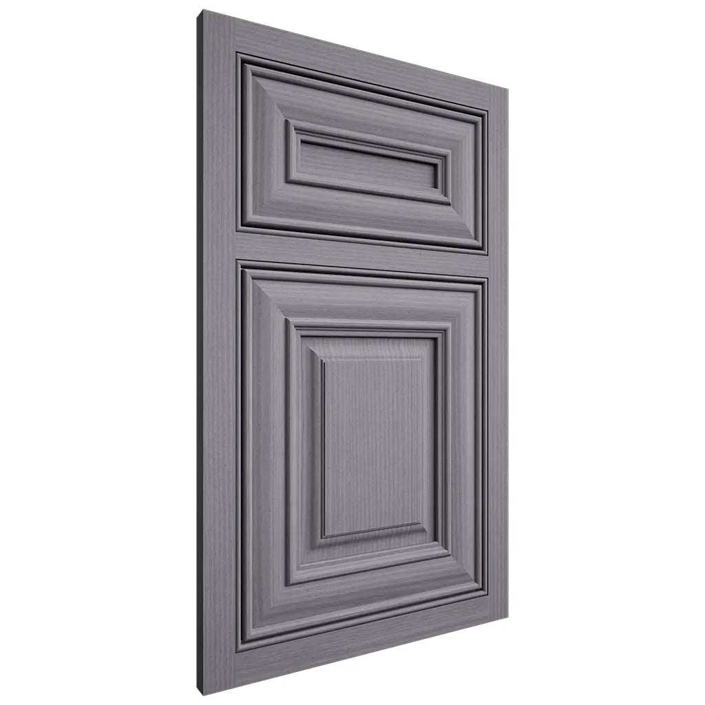 Shiloh Cabinetry Beaded Inset Kendall White Oak Rift Cut Cadet Door