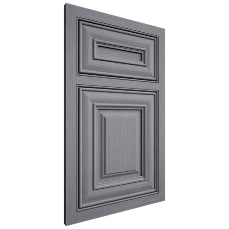 Shiloh Cabinetry Beaded Inset Kendall White Oak Rift Cut Cadet Door