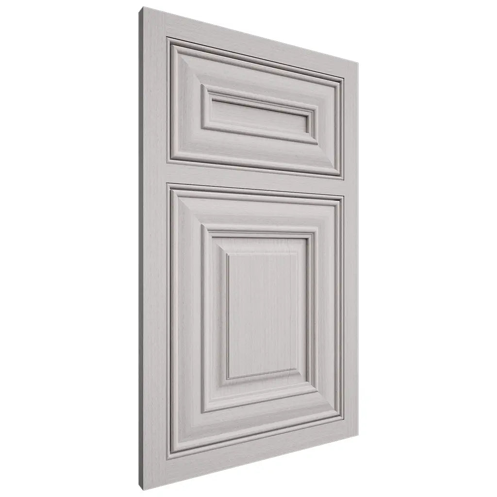 Shiloh Cabinetry Beaded Inset Kendall White Oak Rift Cut Cotton Door