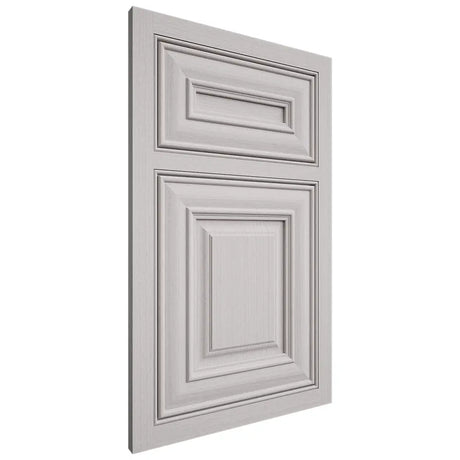 Shiloh Cabinetry Beaded Inset Kendall White Oak Rift Cut Cotton Door