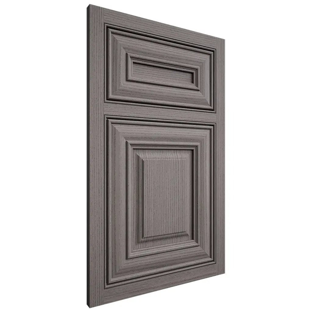 Shiloh Cabinetry Beaded Inset Kendall White Oak Rift Cut Flagstone Door