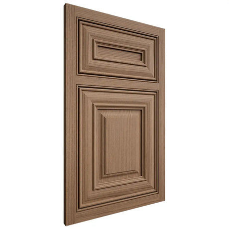 Shiloh Cabinetry Beaded Inset Kendall White Oak Rift Cut Medium Door