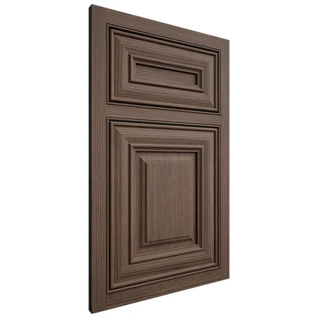 Shiloh Cabinetry Beaded Inset Kendall White Oak Rift Cut Mineral Door