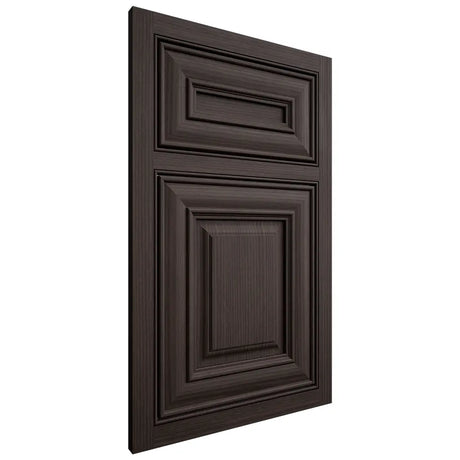 Shiloh Cabinetry Beaded Inset Kendall White Oak Rift Cut Morel Door