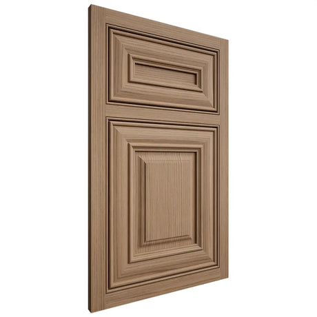 Shiloh Cabinetry Beaded Inset Kendall White Oak Rift Cut Natural Door