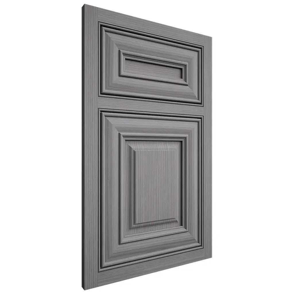 Shiloh Cabinetry Beaded Inset Kendall White Oak Rift Cut Sterling Door