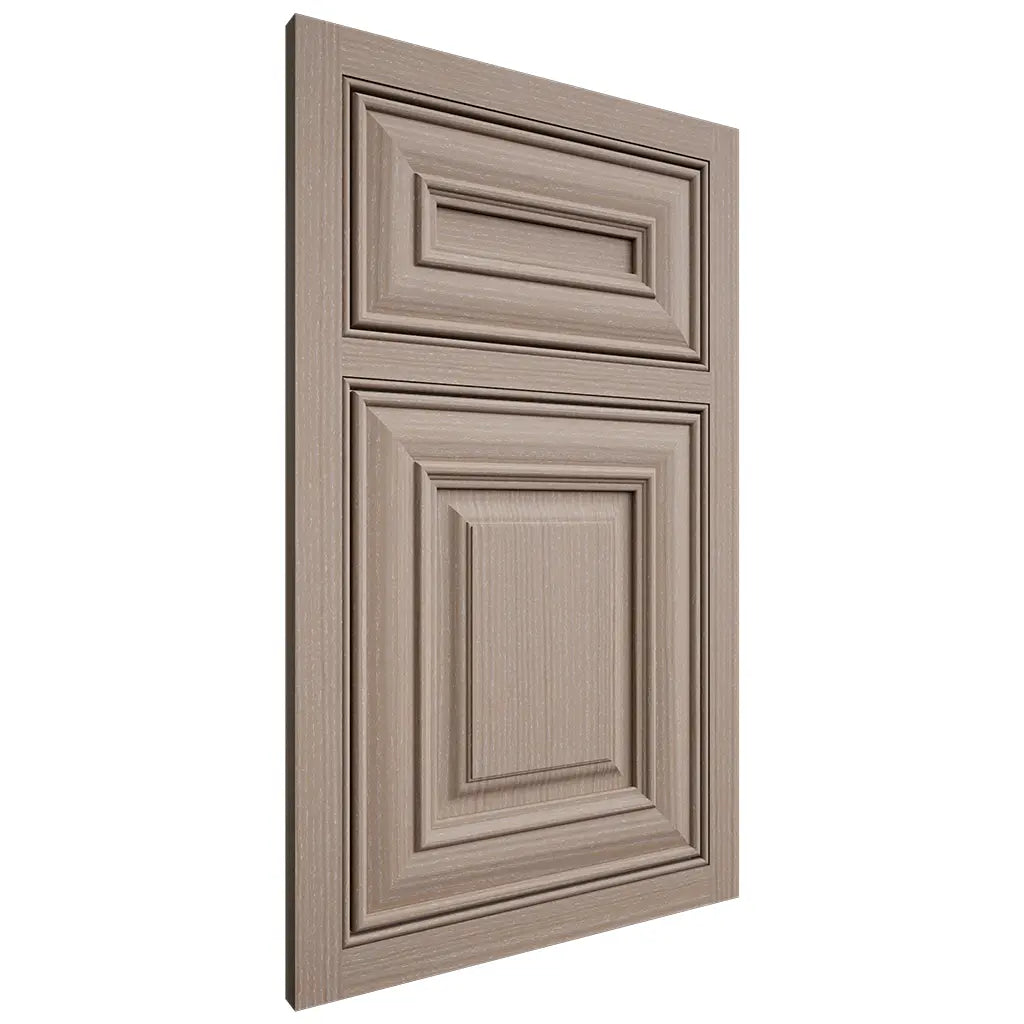 Shiloh Cabinetry Beaded Inset Kendall White Oak Rift Cut Whitewash Door