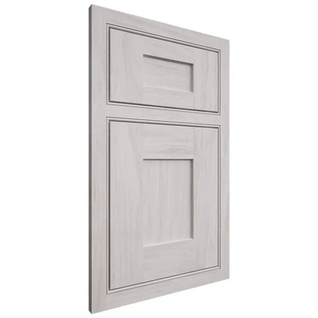 Shiloh Cabinetry Beaded Inset Lancaster Alder Plain Cut Cotton Door