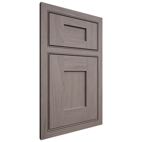 Shiloh Cabinetry Beaded Inset Lancaster Alder Plain Cut Stonehenge Door