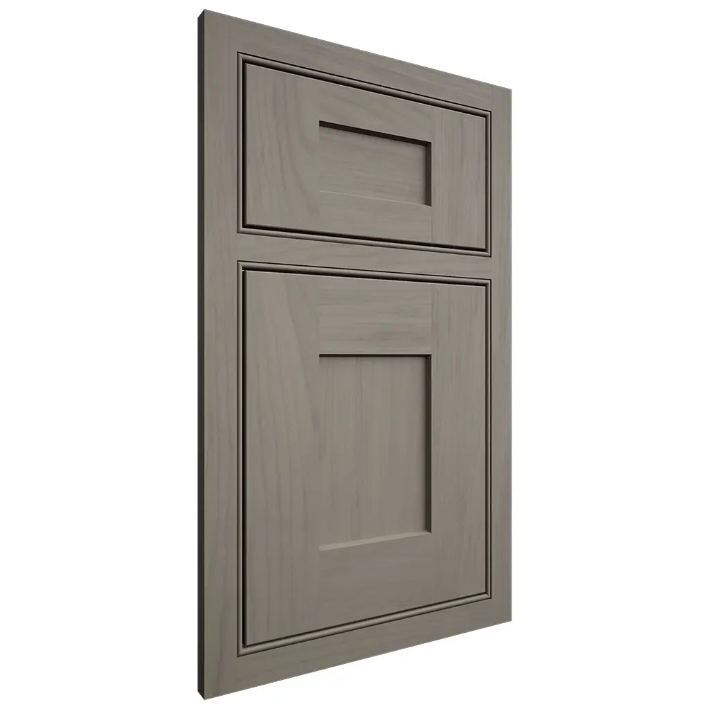 Shiloh Cabinetry Beaded Inset Lancaster Alder Plain Cut Thyme Door