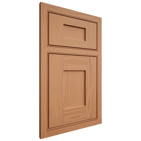 Shiloh Cabinetry Beaded Inset Lancaster Cherry Plain Cut Natural Door